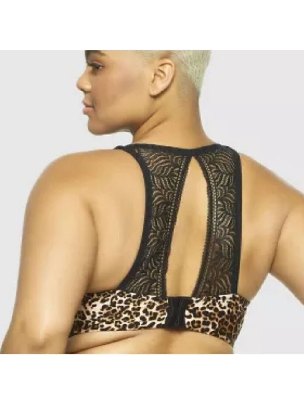 NWT  ParamounrPlunge Contour Bra with Lace T-BackIn Size 32DD - Picture 4 of 7